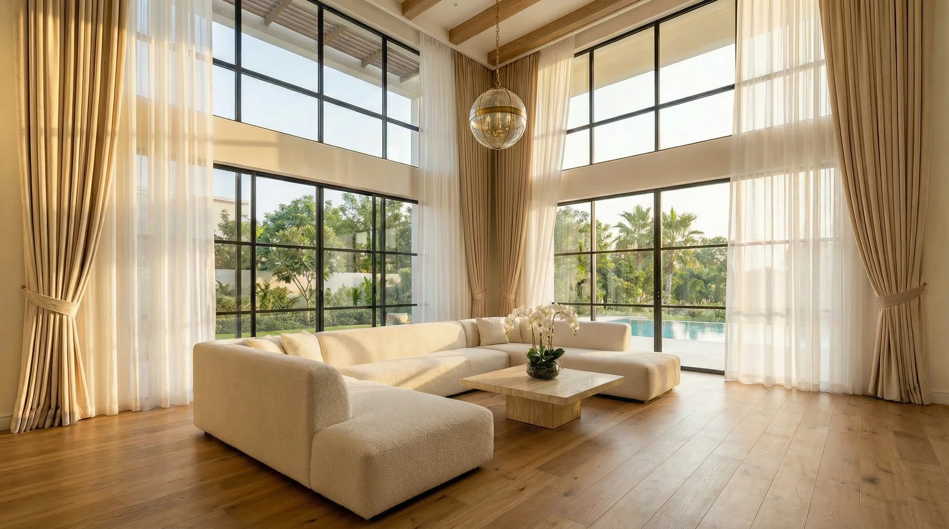 Luxury Blind and Curtain Collections Dubai